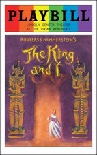 The King and I Pride Color Playbill Kelli O'Hara  Ken Watanabe  Ruthie Ann Miles