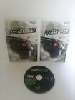 Wii Car Racing Video Game Need For Speed Pro Street Complete W Manual & Case