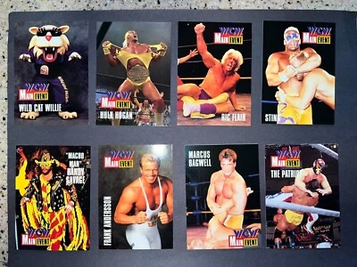 1995 CARDZ WCW MAIN EVENT WRESTLING CARDS YOU CHOOSE 1-100 WWF WWE ECW TNA AEW - Image 1 of 4