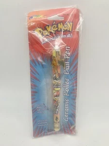 Vintage Pokemon Charizard Ceramic Roller Ball Pen Sealed on Card 1999 RoseArt - Picture 1 of 2
