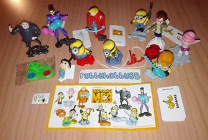 KINDER SURPRISE - DESPICABLE ME 3 COMPLETE SET OF 10 WITH ALL PAPERS - FERRERO - Picture 1 of 1