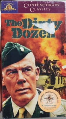 The Dirty Dozen VHS 1967 MGM Contemporary Classics - NEW SEALED - Canada Seller - Image 1 of 2