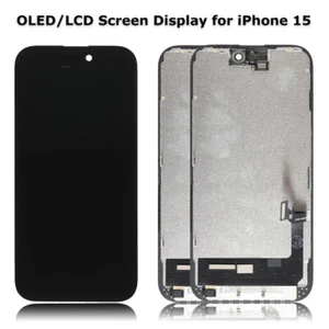 Conjunto de digitalizador de pantalla táctil pantalla LCD/OLED repuesto para Apple iPhone 15 - Imagen 1 de 15