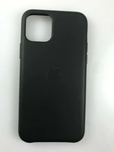 Original Authentic Apple genuine Leather Case for iPhone 11 Pro MAX Black 6.5" - Picture 1 of 8