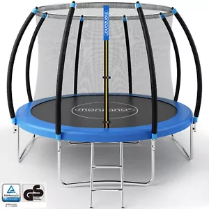 Trampoline Monzana® trampoline de jardin enfants extérieur kit complet Ø 244 305 cm - Photo 1/11