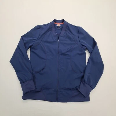 Dickies Jacket Womens Small Blue Navy Medical WorkWear Athletic Expired Ladies - Image 1 of 4