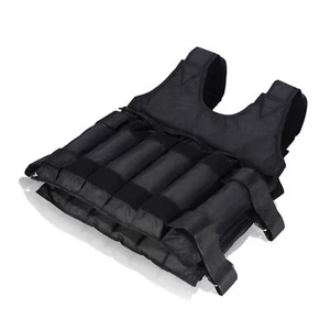 Adjustable 50KG Workout Vest Comfy Oxford Fabric 12 Pouches for Weights - Picture 1 of 18