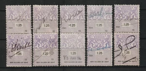 Netherlands Cinderellas Revenue Fiscal Stamp Documentary 1931 1.25 Gld - Picture 1 of 1