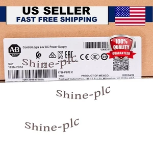 New Factory Sealed Allen-Bradley 1756-PB72 /C ControlLogix 24V DC Power Supply - Picture 1 of 5