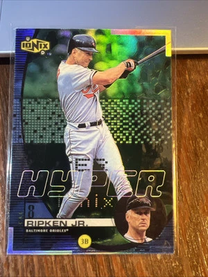 Cal Ripken Jr 1999 Upper Deck Ionix Hyper Insert #H2 HOF Baltimore Orioles - Image 1 of 4