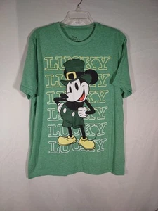 Camiseta Disney (Suerte) Mickey Mouse Talla L (42-44) Unisex - Imagen 1 de 5