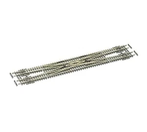 Peco N Scale Code 55 Electrofrog #6 Double Crossover - Picture 1 of 2
