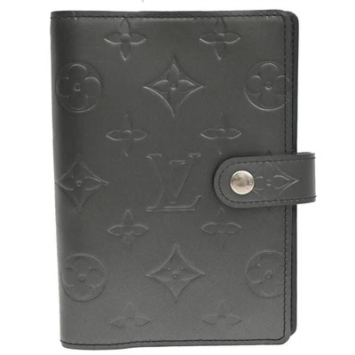 LOUIS VUITTON Agenda PM Day Planner Cubierta Monograma Mat Negro R20932 66EG078 Foto 1 de 4
