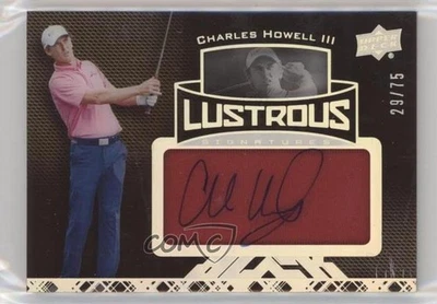 2014 Upper Deck Exquisite Collection UD Black /75 Charles Howell III #34 Auto - Image 1 of 2