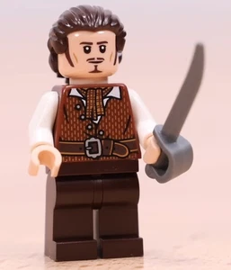 LEGO PoC Will Turner Minifig from Jack Sparrow's Pirate Ship 10365, NEW - Picture 1 of 2