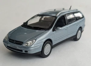 Citroen C5 Echelle Estate Car Les Miniatures De Norev 1:43 Silver Perfect No Box - Picture 1 of 14
