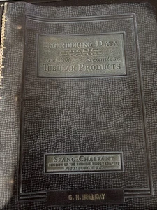 Spang-Chalfant Engineering Data Binder - Picture 1 of 3