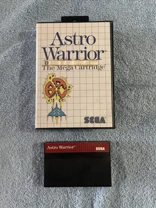 Hang-On & Astro Warrior (Sega Master System, 1986) - NO MANUAL - Tested & Works - Picture 1 of 11