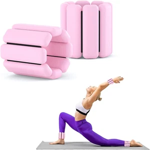 2PCS Wrist Ankle Weights, Adjustable Wearable Wrist and Ankle Weights Set of 2(1 - Picture 1 of 7