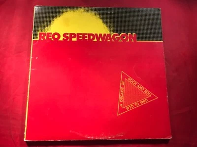 W-56 REO SPEEDWAGON A Decade Of Rock And Roll 1970 To 1980 - DOUBLE LP - RECORD - Image 1 of 4