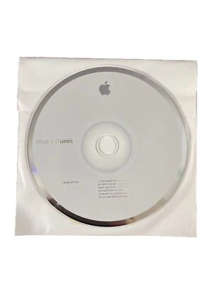 2005 Apple iPod + iTunes Software Installation Disc CD-ROM  - Image 1 of 3