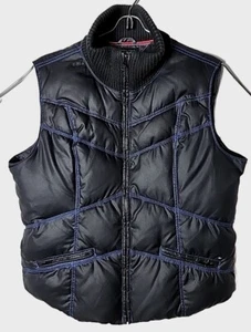 Gilet Tommy Hilfiger uomo XL outdoor freddo imbottito imbottito nero trapuntato - Foto 1 di 7