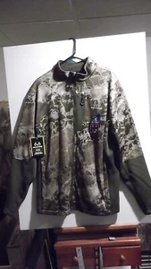 NEW  -REALTREE  GREEN CAMO JACKET ,ZIPPER FRONT, SIZE X LARGE - Picture 1 of 5