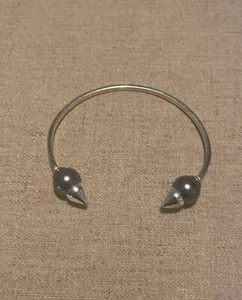 Stella & Dot Silver Plated Pearl Spike Cuff - Picture 1 of 4