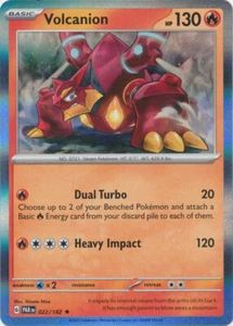 Pokemon SV04: Paradox Rift: Volcanion - 022/182 Holofoil - Picture 1 of 1