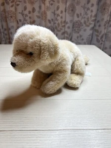 Toys R Us 2012 Geoffrey Labrador Amarillo Peluche Perro Sentado 10"" - Imagen 1 de 5