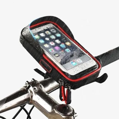 Waterproof Bike Phone Holder Handlebar Mount For Motorcycle Cycling Universal - image 1 of 4