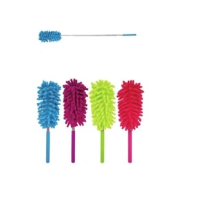 Duster Extendable Telescopic Microfiber Stainless Steel Pol Long Cleaning 76cm - Picture 1 of 2