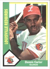1990 Louisville Red Birds CMC #10 Dennis Carter