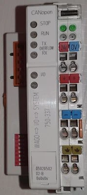 Wago IO System 750-337 CanOpen Buskoppler - Bild 1 von 2