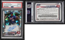 2021 Bowman Chrome Prospects Atomic Refractor Yunior Severino PSA 10 GEM MT Auto