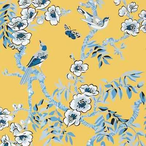 Yukio Wallpaper by Thibaut from Thibaut Eden Collection in Double Rolls New - Picture 1 of 21