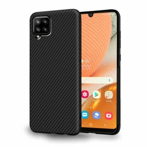 Cover Samsung Galaxy A42 5G Custodia Anti Scivolo Silicone Fibra di Carbonio - Foto 1 di 4