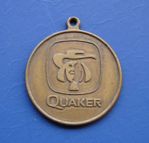 Quaker Oats cereal Mfr Co. RARE 1979 Chairmans Award Food Division Charm Pendant - Picture 1 of 6