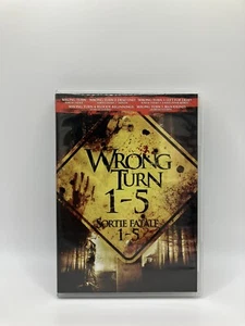 Wrong Turn 1-5 (DVD, 2014, 5-Disc Set) - Picture 1 of 1