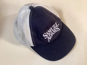 Samuel Adams Golf Mütze Cap schwarz weiß gesticktes Logo verstellbar - Bild 1 von 8