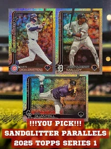 2025 Topps Series 1 SANDGLITTER Parallel - You Pick - QTY Discount - Bild 1 von 35