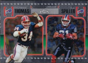2010 Topps Chrome Gridiron Lineage #CGL-TS - Thomas Spiller Rookie - Picture 1 of 2