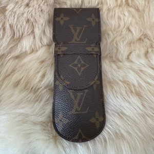 LOUIS VUITTON Etui Lunette Rabat Glasses Case M62970 Monogram Brown From Japan - Picture 1 of 10