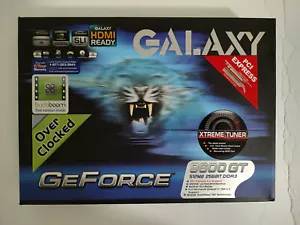 Nvidia Galaxy GeForce 9600 GT 512MB DDR3 Brand New - Picture 1 of 6