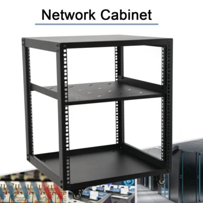 12 HE Rack Server Schrank Tischrack Netzwerk Rack Netzwerkschrank & offen Rahmen - Bild 1 von 4