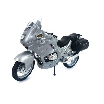 Moto Die Cast Plateado Compatible con R1100 RT Escala 118 Foto 1 de 4