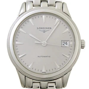 AUTH LONGINES WATCH FLAGSHIP L4.774.4.14.6 AUTOMATIC STAINLESS STEEL F/S - Picture 1 of 7