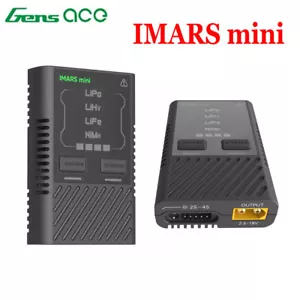 Cargador Gens Ace Imars Mini LiPo 2-4S Carga Inteligente USB-C G-Tech Para RC FPV - Imagen 1 de 9