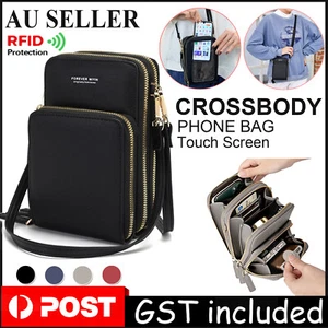 Women Crossbody phone Purse Touch Screen Bag RFID Blocking Wallet Shoulder Strap - Picture 1 of 13
