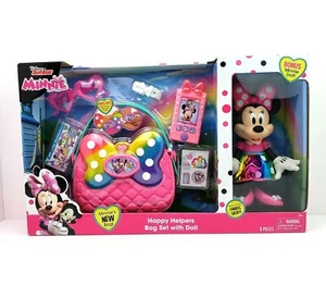 Disney Junior Minnie Mouse Minnie Bolsa Set 8 Piezas con Muñeca de Bonificación Just Play - Imagen 1 de 10